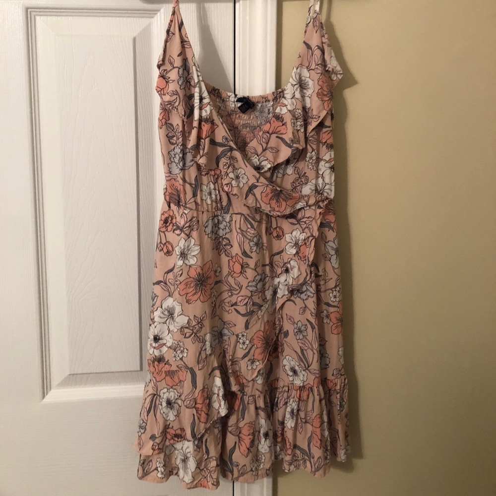 Floral tank top dress